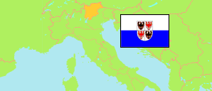 Trentino-Alto Adige / Trentino-Südtirol (Italy) Map