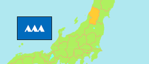 Yamagata (Japan) Map