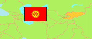 Kirgisistan Karte