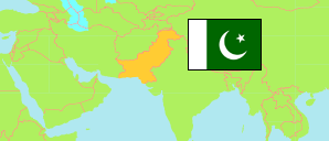 Sindh (Pakistan) Karte