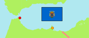 Melilla (Spain) Map