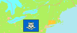 Connecticut (USA) Map