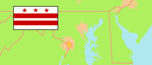 District of Columbia (USA) Map