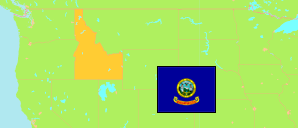 Idaho (USA) Map