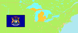 Michigan (USA) Map