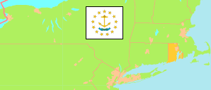 Rhode Island (USA) Map