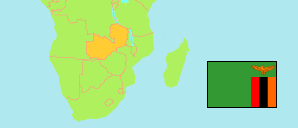 Sambia Karte